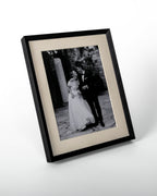 Black Metal photo frame portrait orientation